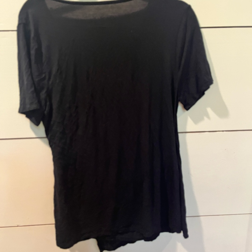 Ava & Viv 0x faux wrap tee